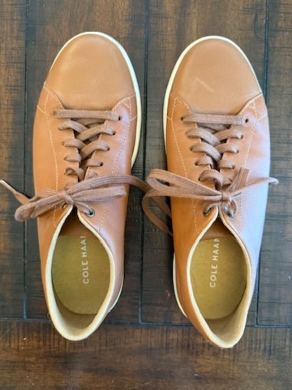 COLE HAAN Casual Dress Shoes, Brown, size 7